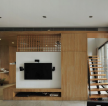 2023日式风格电视背景墙家装装修效果图 