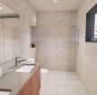 小卫生间室内米色瓷砖装修效果图
