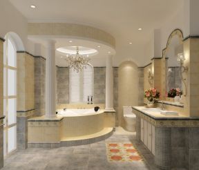 浴室瓷砖装修效果图 