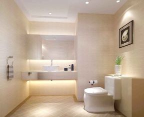浴室瓷砖装修效果图 白色简约装修效果图