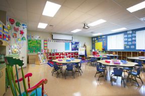 私立小学教室布置效果图片2023