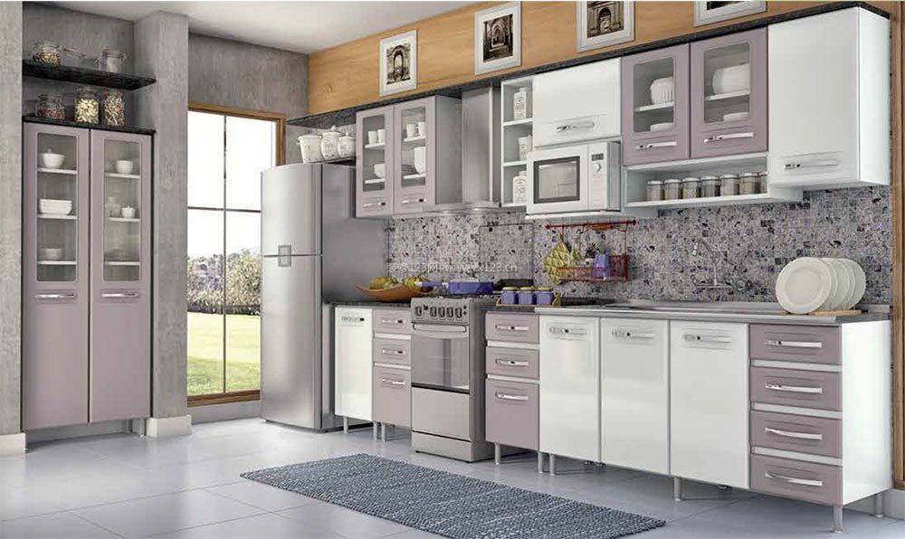 厨房不锈钢橱柜设计效果图纸