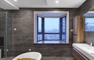 小平米房子浴室飘窗装修效果图