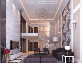 现代风格复式楼 室内楼梯设计