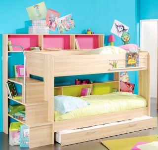 儿童房间双层床装修效果图 