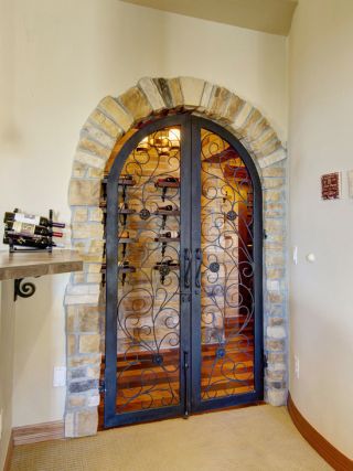 别墅欧式拱形门设计效果图片大全