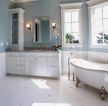 卫生间欧式浴缸安装效果图