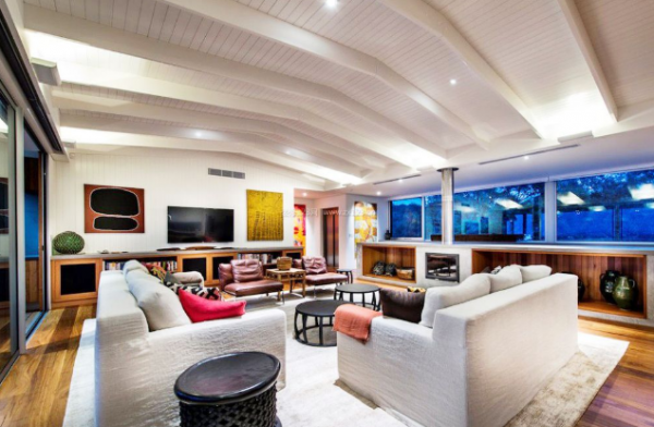 客厅有横梁,该怎么去装修?