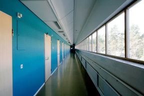 走廊装修效果图 医院装修效果图之走廊