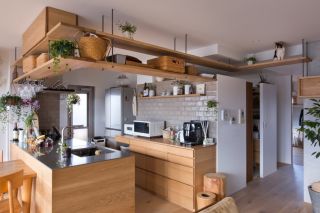 公寓式住宅小厨房装修设计效果图