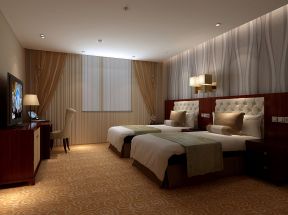 酒店宾馆客房地毯装修效果图片