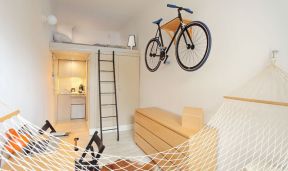 单身公寓屋小户型家具设计摆放效果图 