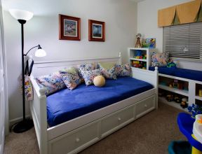小孩房子装修图 沙发床装修效果图片