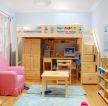 幼儿房间实木家具摆放装修 