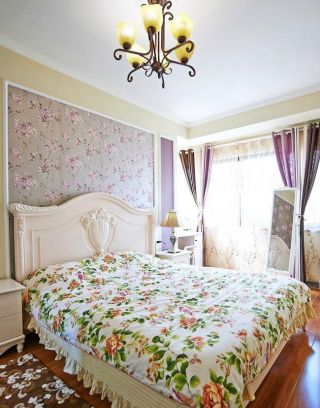 韩式卧室家装装修效果图