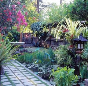 中式花园庭院图片大全