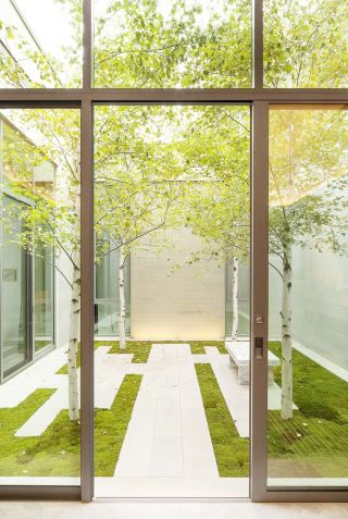 现代风格别墅最全庭院设计图片 