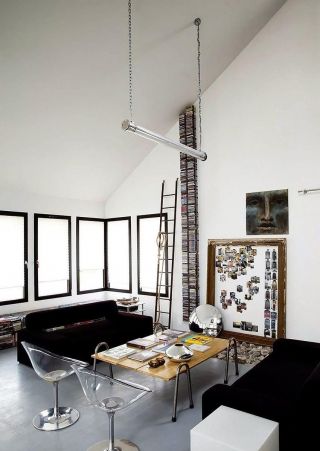 40平米公寓阁楼小户型装修效果图片