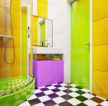 室内瓷砖颜色卫生间图片 
