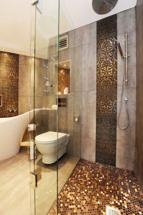 6平米卫生间瓷砖图片 2020浴室瓷砖效果图