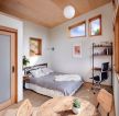 100平米房屋简单单身卧室装修效果图 