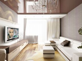 100平米房屋简单装修效果图 2020复式客厅装饰图片
