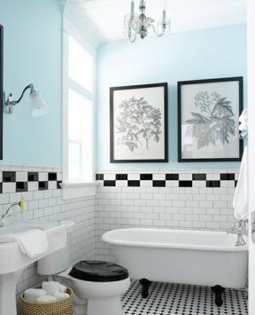 诺贝尔卫生间瓷砖颜色效果图片 