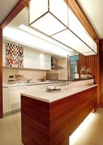 现代简约风格房子厨房橱柜装修图