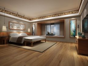 主卧室床头背景墙效果图 2020超大型户型图