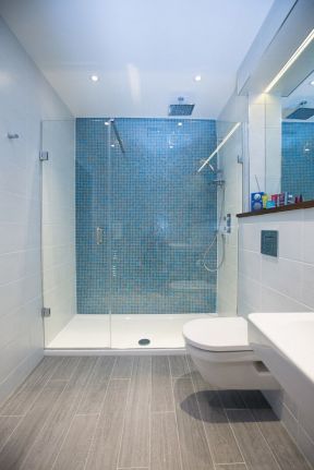 小卫生间淋浴房效果图片 2020长方形卫生间装修图片