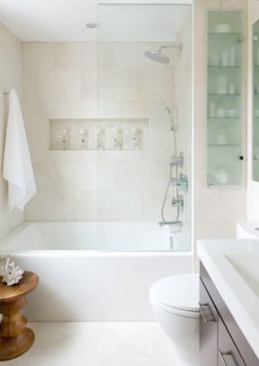 小卫生间淋浴房喷头效果图片 