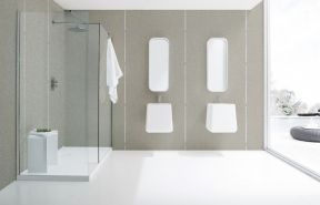 小卫生间淋浴房效果图片 2020简约卫生间淋浴房