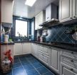 家庭小厨房墙砖瓷砖设计贴图图片2023