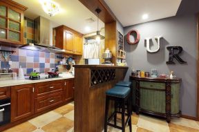 家庭小厨房设计图片 2020美式风格厨房设计