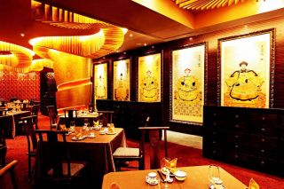 中式风格餐厅会所装修效果图大全图片