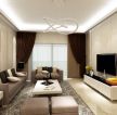 现代简洁客厅沙发背景墙装修效果图欣赏