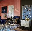 2023温馨北欧风格客厅沙发颜色搭配图片