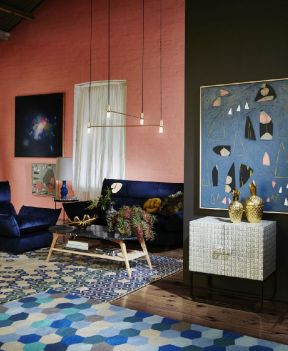 2020温馨北欧风格 客厅沙发颜色搭配