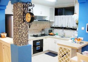 现代厨房墙砖贴图地中海风格