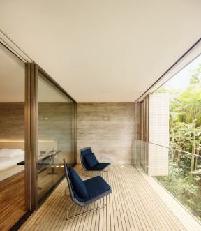 现代简约卧室门图片 2020卧室阳台设计