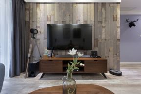 2023小户型客厅电视机背景墙设计装潢效果图