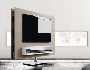 电视墙隔断图  现代简约小户型客厅