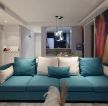 2023现代家居客厅沙发颜色搭配装修图