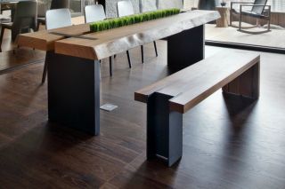 2023现代北欧风格实木餐桌椅子装修效果图片大全
