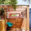 70平米小房子阳台花园装修效果图