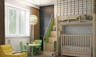 小户型创意家居婴儿房设计图片