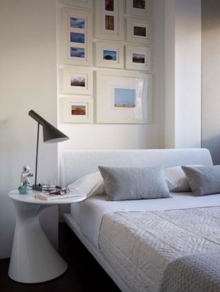 现代灯具卧室设计图片