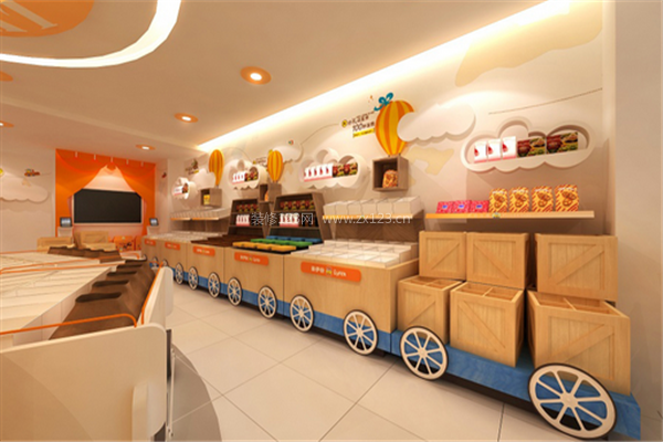 无锡进口食品店装修 