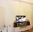 韩式田园硅藻泥电视背景墙装修效果图大全