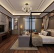 2023二层新中式别墅室内起居室设计效果图